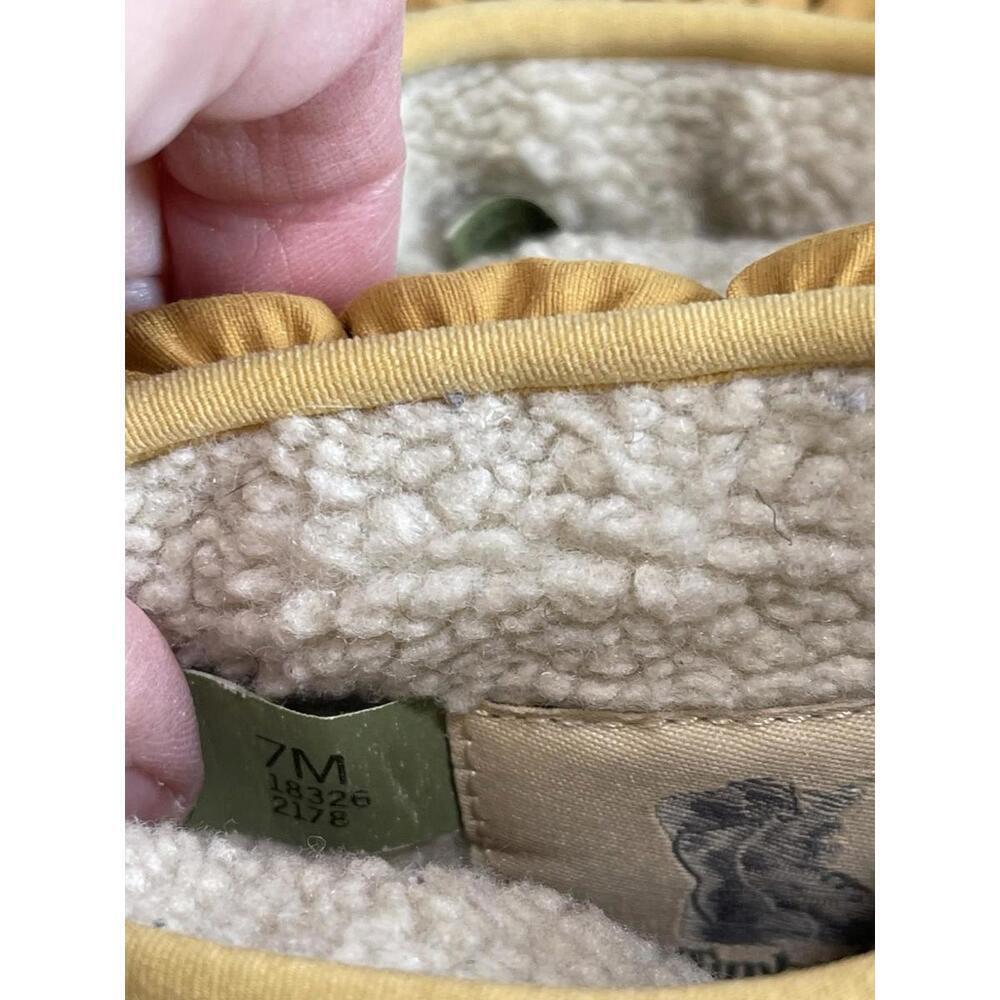 Timberland 650 Women’s Wheat Suede Leather Fleece Insulated Winter Boots Sz 7 - Picture 8 of 9